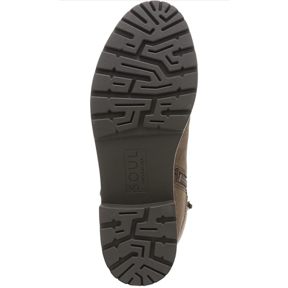 SOUL Naturalizer Newport Mid Calf Boot, Sz 6 W, Brown, Synthetic Mens Shoes - Picture 5 of 6